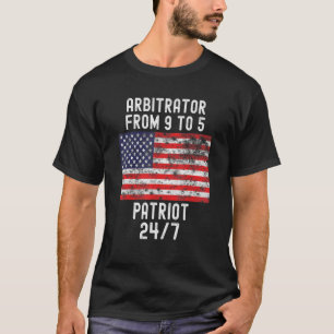 Camiseta Arbitrator Patrio Patriotic 4th Of July Usa Flag