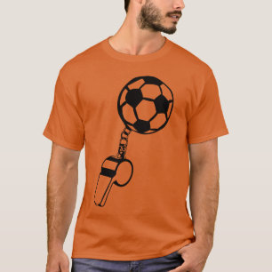Camiseta árbitro de futebol apito esportes amigo amigos