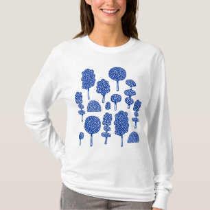 Camiseta Arboreto 230715 - Azuis marinhos