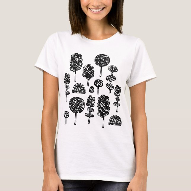 Camiseta Arboretum 230715 - Preto (Frente)