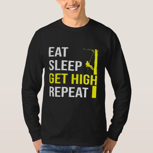 Camiseta Arborist Lumberjack Tree Cutter (Frente)
