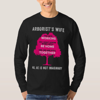 Camiseta Arborista do cirurgião arborícola de esposas