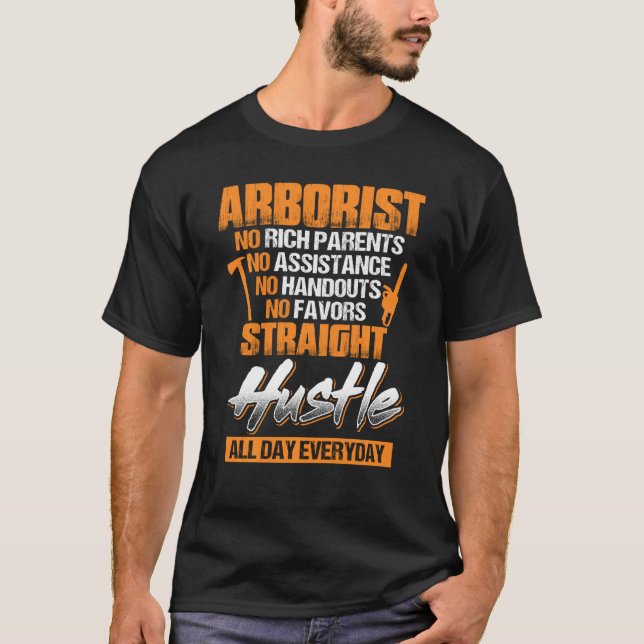 Camiseta Arborista Engraçado Para Homens Pai Irmão Tio Papa (Frente)