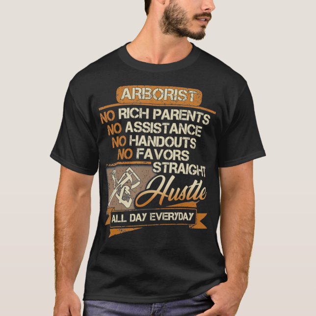 Camiseta Arborista Engraçado Para Homens Pai Irmão Tio Papa (Frente)