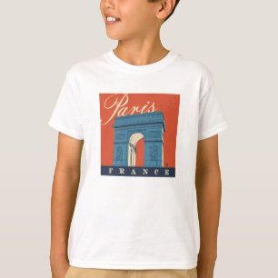 Camiseta Arc de Triomphe   Paris, França