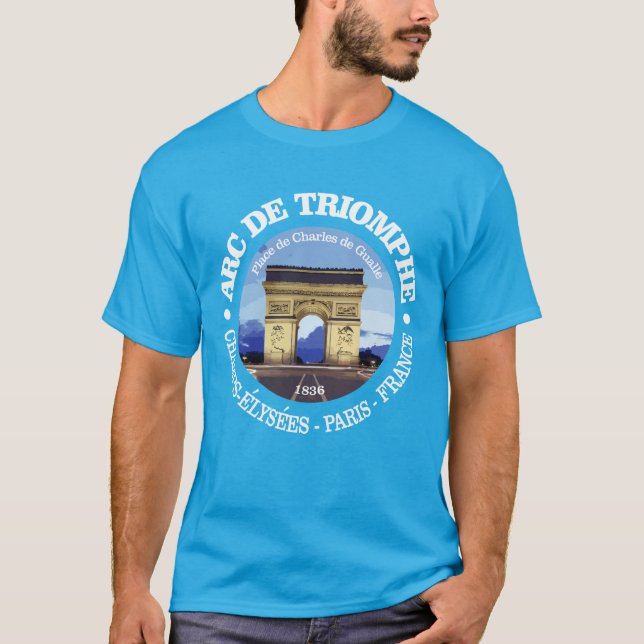Camiseta Arc de Triomphe (rd) (Frente)