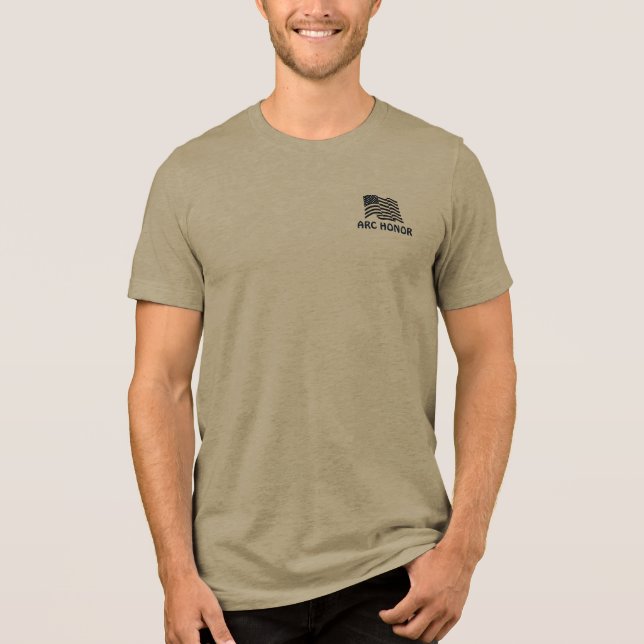 Camiseta ARC Honor World Tour Flag (Frente)