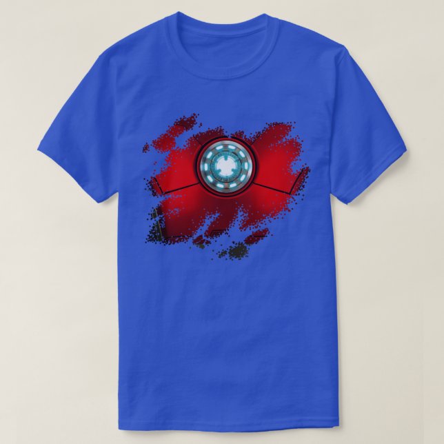 Camiseta Arc Reator Iron Armand Man (Frente do Design)