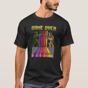 Camiseta Arca de jogos sobre Videos games retrorados de jog
