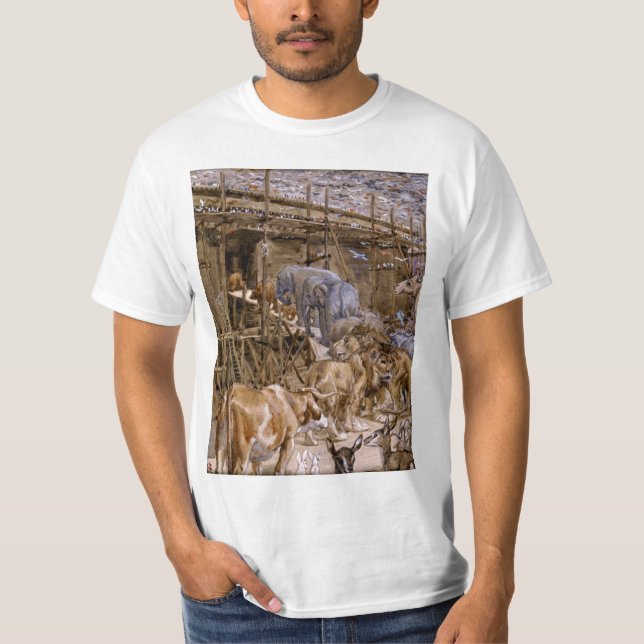 Camiseta Arca de Noah por James Tissot - Circa 1900 (Frente)