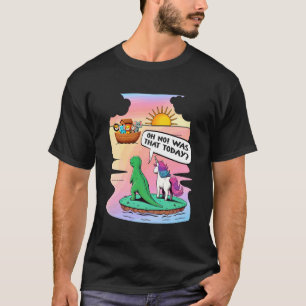 Camiseta Arca de Noé Unicórnio Dinossauro Cristão Jesus Cat