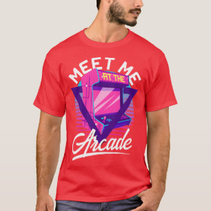 Camiseta Arcade Engraçado Gamer