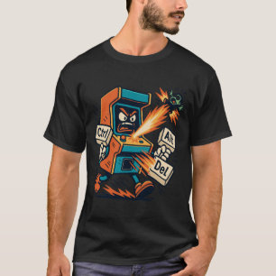 Camiseta Arcade Fighter Ctrl Alt Del Design