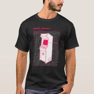 Camiseta Arcade Game Machine Console Retro 80 e 90 Game
