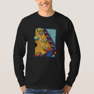 Camiseta Arcade Game Vintage Pinball Machine
