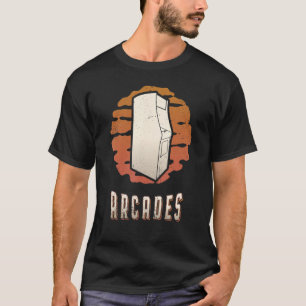 Camiseta Arcade Games Vintage Retro Classic Sunset