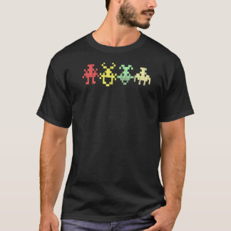 Camiseta Arcade retrô do jogo de vídeo dos anos 80