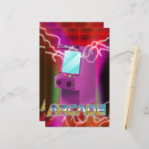 Camiseta Arcade Retro dos Anos 80