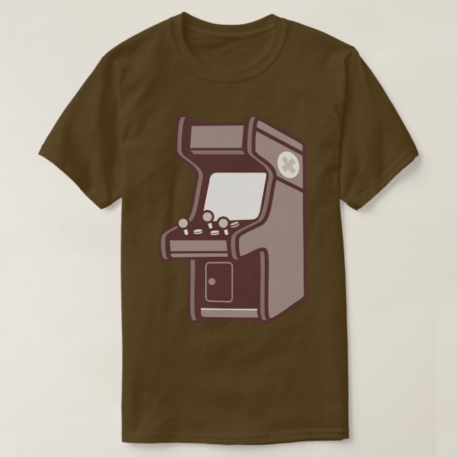 Camiseta Arcade Slot Machine (Frente do Design)