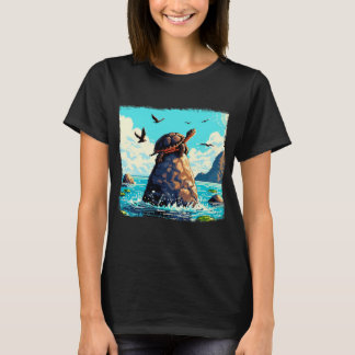 Camiseta Arcade turtle