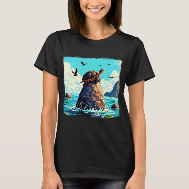 Camiseta Arcade turtle (Frente)