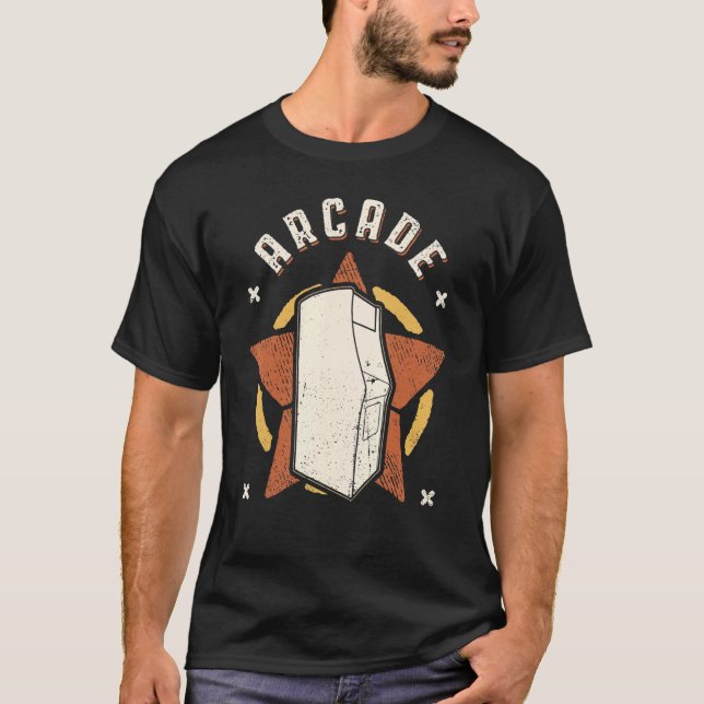 Camiseta Arcade Vintage Retro Classic (Frente)