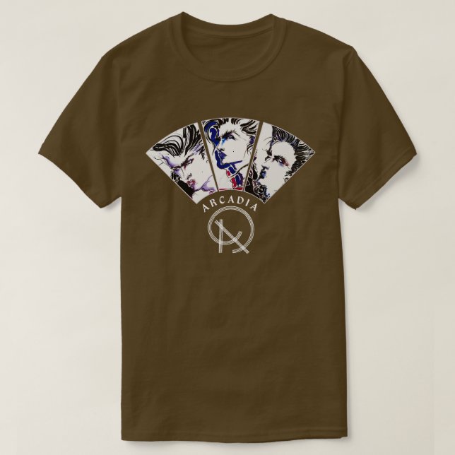 Camiseta Arcadia Exclusive Duran Duran (Frente do Design)