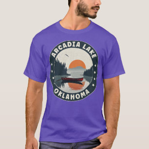 Camiseta Arcadia Lake Oklahoma Sunset