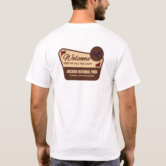 Camiseta Arcadia National Park T-Shirt (Verso)