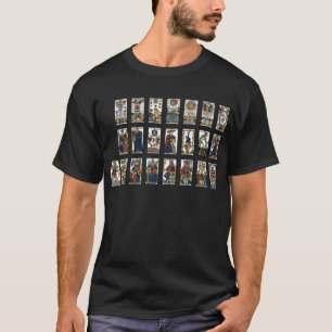 Camiseta Arcana principais de Tarot