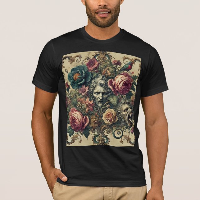 Camiseta Arcane Atelier — Gothic Wearable Art T-shirt (Frente)