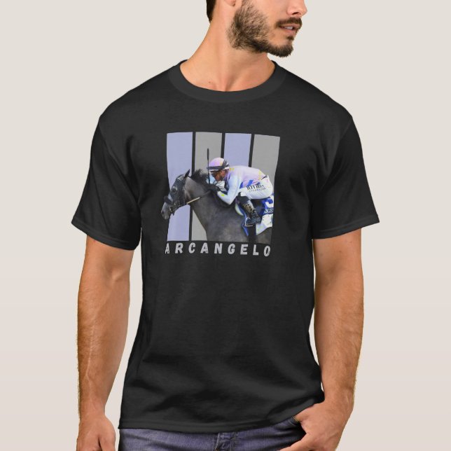 Camiseta Arcangelo Horse Racing Papais noeis Anita Del Mar  (Frente)