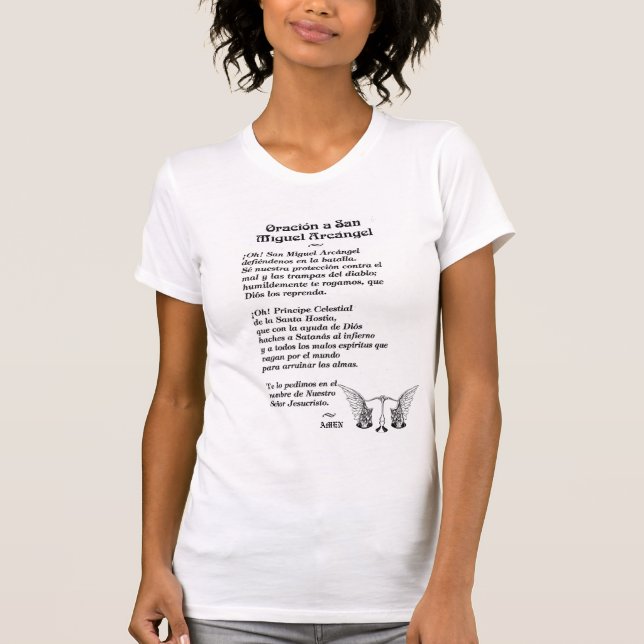 CAMISETA ARCANJO DE SAN MIGUEL (Frente)