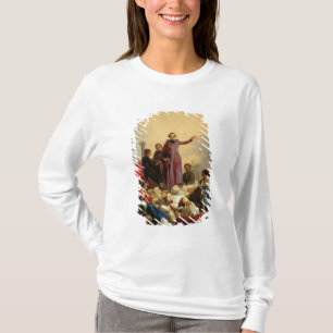 Camiseta Arcebispo Affre nas barricadas, 1848