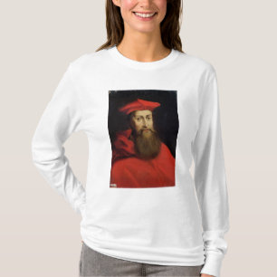Camiseta Arcebispo cardinal de Reginald Pólo de Canterbury