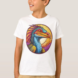 Camiseta Archaeopteryx - Camiseta-T do Dinossauro Clássico