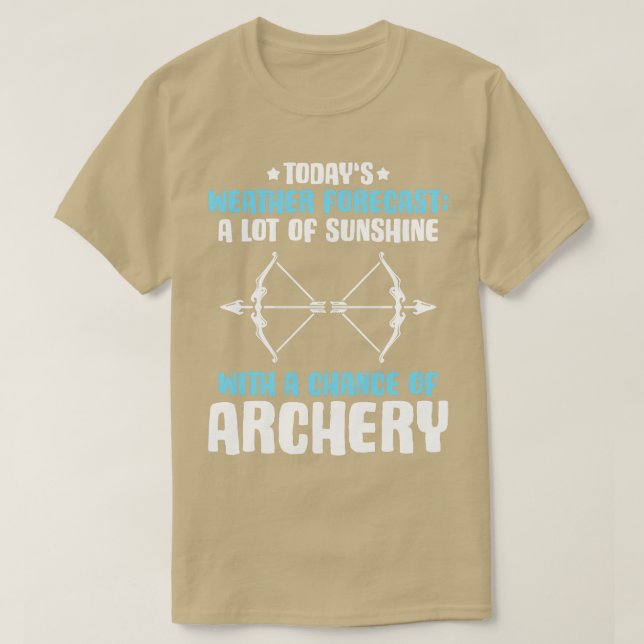Camiseta Archer Archery Bow Hunting Bowman Arrow Bow Hunter (Frente do Design)