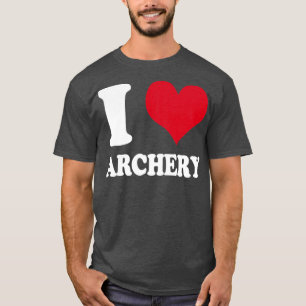 Camiseta Archer I Love Archery Arco and Arrow1