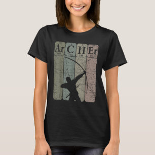 Camiseta Archer Periódico Mesa Elements Arco Hunting Archer