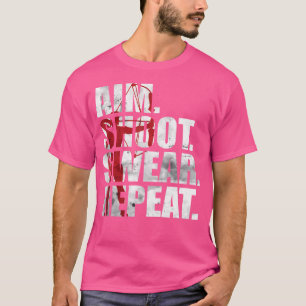 Camiseta Archer Roupa Bowhunting Aim Shoot ou Repete Arche