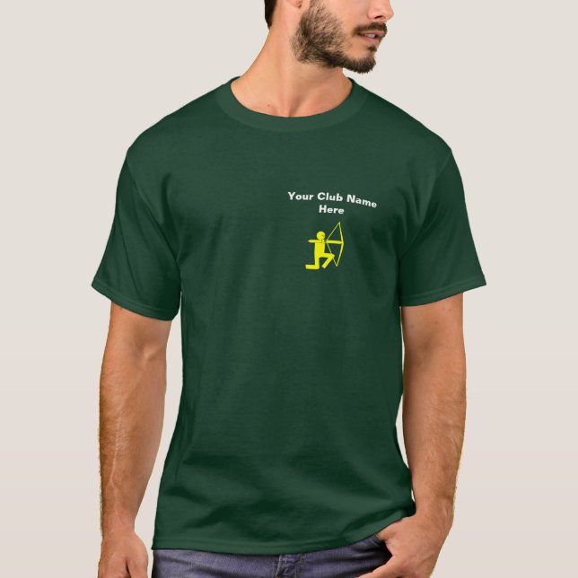 Camiseta Archers Shirt - Adicione Seu Nome De Clube! (perso (Frente)