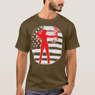 Camiseta Archery American Flag