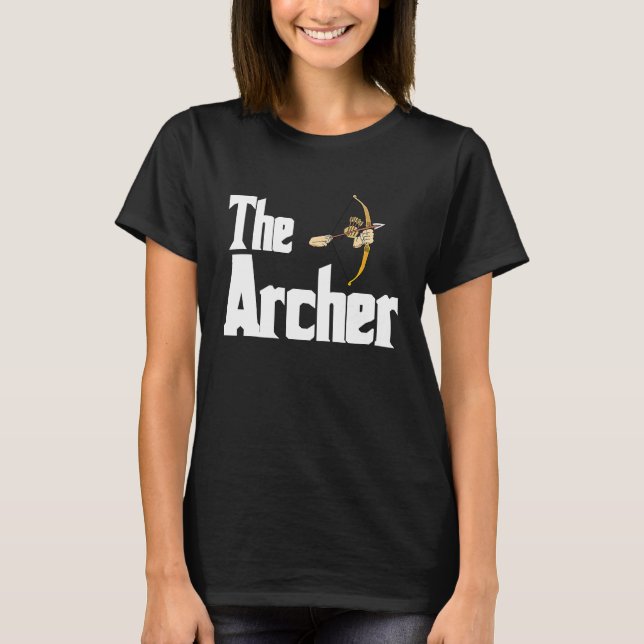 Camiseta Archery  Arrow Men Shooting Club Bow (Frente)