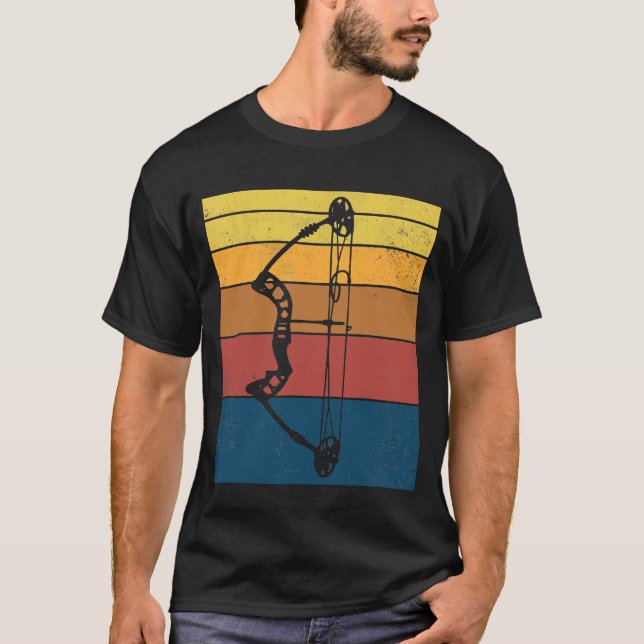 Camiseta Archery Bow Retro Vintage (Frente)