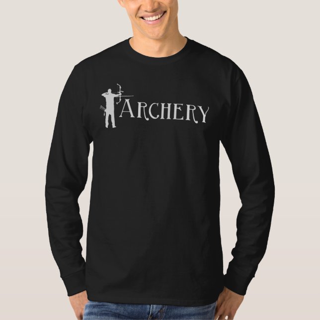 Camiseta Archery Bowman Archer Arco Hunting Bowhunter (Frente)