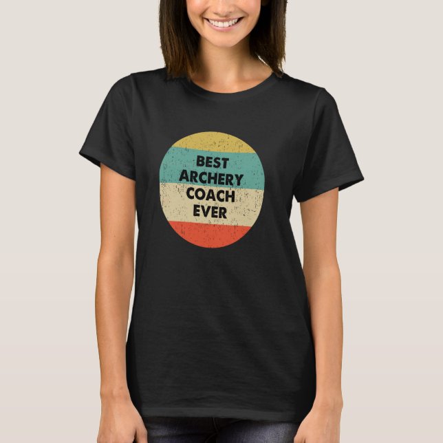 Camiseta Archery Coach (Frente)