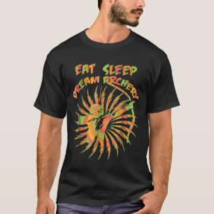 Camiseta Archery Coma Sono Arqueiro de Sono Gráfico