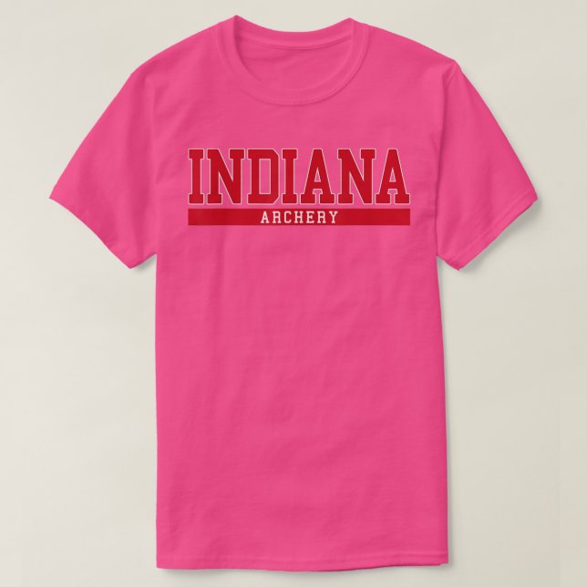 Camiseta Archery de Indiana (Frente do Design)