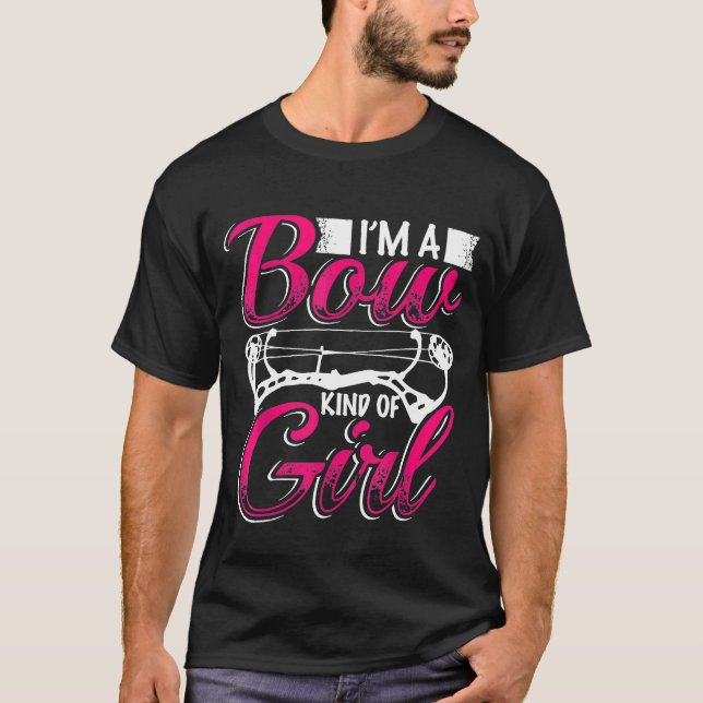 Camiseta Archery Eu Sou Um Arco Que Amam A Caça Ao Arco (Frente)