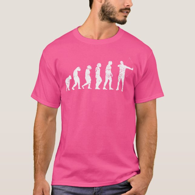 Camiseta Archery Evolution Archery Arco Arrow Esporte (Frente)